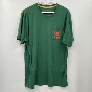 Howler Bros Mens Green Short Sleeve Pocket T Shirt XL‎ Monkey Bros Logo